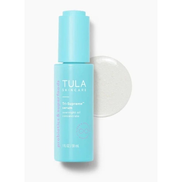 Tula Skincare Tri-Supreme Serum Overnight Oil Concentrate BNIB - Picture 1 of 11